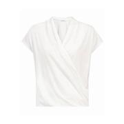 Mouwloze Jet Top Knit-ted , White , Dames