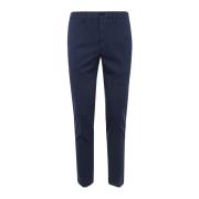 Slim Fit Casual Broek Incotex , Blue , Heren