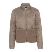 Gewatteerde Teddyjas in Cinder Saint Tropez , Brown , Dames