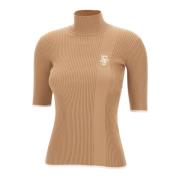 Dagelijkse Dames Turtleneck Sweater Beige Elisabetta Franchi , Beige ,...