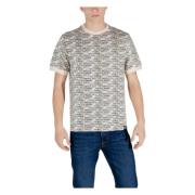 Katoenen T-shirt korte mouwen lente/zomer Emporio Armani EA7 , Multico...