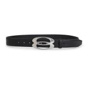 Zwarte Unity Riem voor Stijlvolle Look Balenciaga , Black , Heren