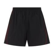 Zwarte Tracksuit Shorts voor Mannen Balenciaga , Black , Heren