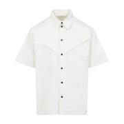 Frosting Bowling Shirt Bottega Veneta , White , Heren