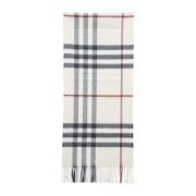 Stenen Sjaal Burberry , Gray , Dames