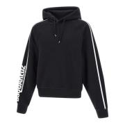 Zwarte Cipro Katoenen Sweatshirt Hoodie Dsquared2 , Black , Heren