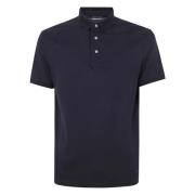 Klassieke Polo Shirt voor Mannen Emporio Armani , Black , Heren