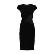 Jurk van tule en crêpe Givenchy , Black , Dames