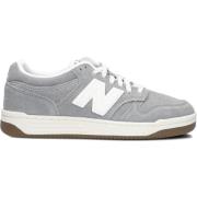 Grijze Suède Lage Sneakers New Balance , Gray , Dames