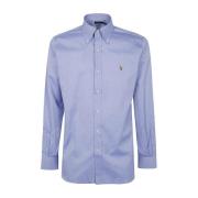 Casual Katoenen Overhemd voor Mannen Polo Ralph Lauren , Blue , Heren