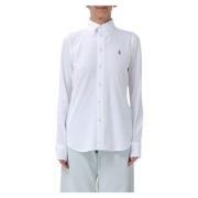 Smalle Overhemd Polo Ralph Lauren , White , Dames