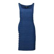 Denim Jurk Lente-Zomer 2025 Collectie Versace , Blue , Dames