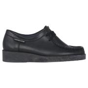 Stijlvolle Veterschoen voor Dames Mephisto , Black , Dames