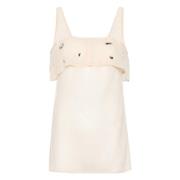 Edelsteen Versierde Chiffon Tank Top 3.1 Phillip Lim , Beige , Dames