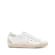 Super Star Leren Sneakers Golden Goose , White , Dames