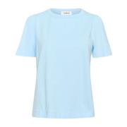 Puff Tee Top Nantucket Breeze Soaked in Luxury , Blue , Dames