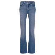 Eva Flare Jeans Fabienne Chapot , Blue , Dames