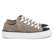 Casual Sneakers voor Dagelijks Gebruik Brunello Cucinelli , Gray , Dam...