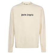 Stijlvolle Gebreide Trui voor Mannen Palm Angels , Beige , Heren