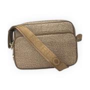 Schoudertas voor camera Borbonese , Brown , Dames