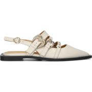 Witte Madison Slingback Schoenen Toral , White , Dames