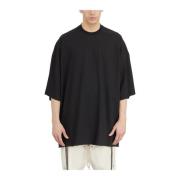 Zwarte Tommy T-Shirt Stijlvolle Casual Kleding Rick Owens , Black , He...