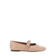 Taupe Platte Schoenen Jolin Beige Vagabond Shoemakers , Beige , Dames