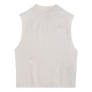 Stijlvolle Mouwloze Top Calvin Klein , White , Dames