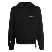 Puff Logo Hoodie Amiri , Black , Heren