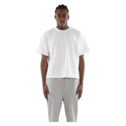 Klassieke Boxy Tee in 001 Garment Workshop , White , Heren