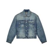 Pop Trucker Denim Jack Kenzo , Blue , Heren