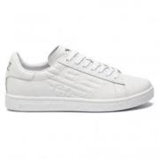 Witte Sneakers voor Mannen Emporio Armani EA7 , White , Heren