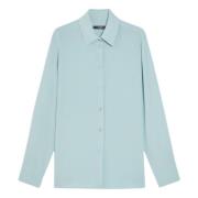 Aqua Almina Blouse Max Mara Weekend , Blue , Dames