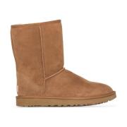 Bruine Korte Enkellaarzen voor Vrouwen UGG , Brown , Dames