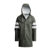 Fietsregenjas met reflecterende details Stutterheim , Green , Unisex