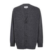 Stijlvolle Gebreide Cardigan Sweater Maison Margiela , Gray , Heren