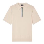 Klassiek Poloshirt in Diverse Kleuren PS By Paul Smith , Beige , Heren