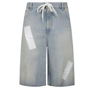 Casual Denim Shorts voor Vrouwen MM6 Maison Margiela , Blue , Dames