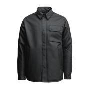 Waterdichte Winter Overshirt Jas Stutterheim , Black , Heren