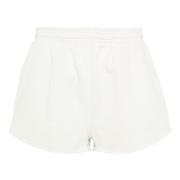 Stijlvolle Micro Shorts voor Vrouwen Entire Studios , White , Dames