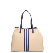 Tassen.. Blauw Guess , Beige , Dames