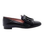 Stijlvolle zwarte leren loafers Ss23 Bally , Black , Dames