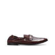 Ariosto Leren Loafers voor Mannen Dolce & Gabbana , Brown , Heren