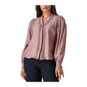 Roze Caryn Shirt Blouse Co'Couture , Pink , Dames