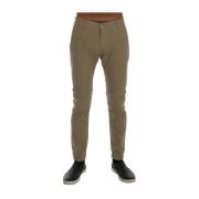 Beige Slim Fit Chino's voor verfijnde stijl Daniele Alessandrini , Bei...