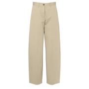 Slim Fit Wortel Jeans voor Vrouwen Nine In The Morning , Beige , Dames