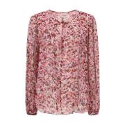 Bloemenprint Daytonea Shirt Isabel Marant Étoile , Multicolor , Dames