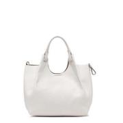 Middelgrote Tote Tas van Korrelleer Gianni Chiarini , White , Dames