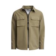 Matte Overshirt Regenjas Stutterheim , Green , Heren