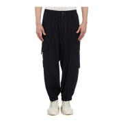 Rayon Jogger Broek Y-3 , Black , Heren